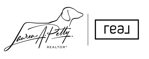 Lauren Petty Realtor and Real Broker Logo